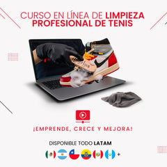 CURSO EN LÍNEA DE LIMPIEZA PROFESIONAL DE TENIS LITE