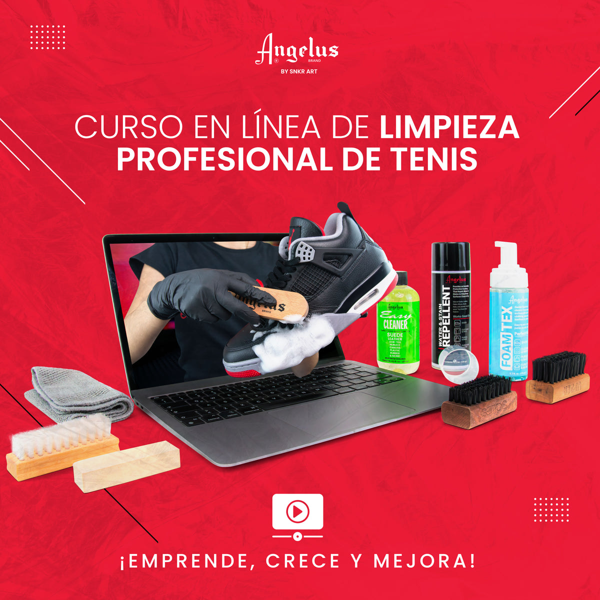 CURSO EN LÍNEA DE LIMPIEZA PROFESIONAL DE TENIS