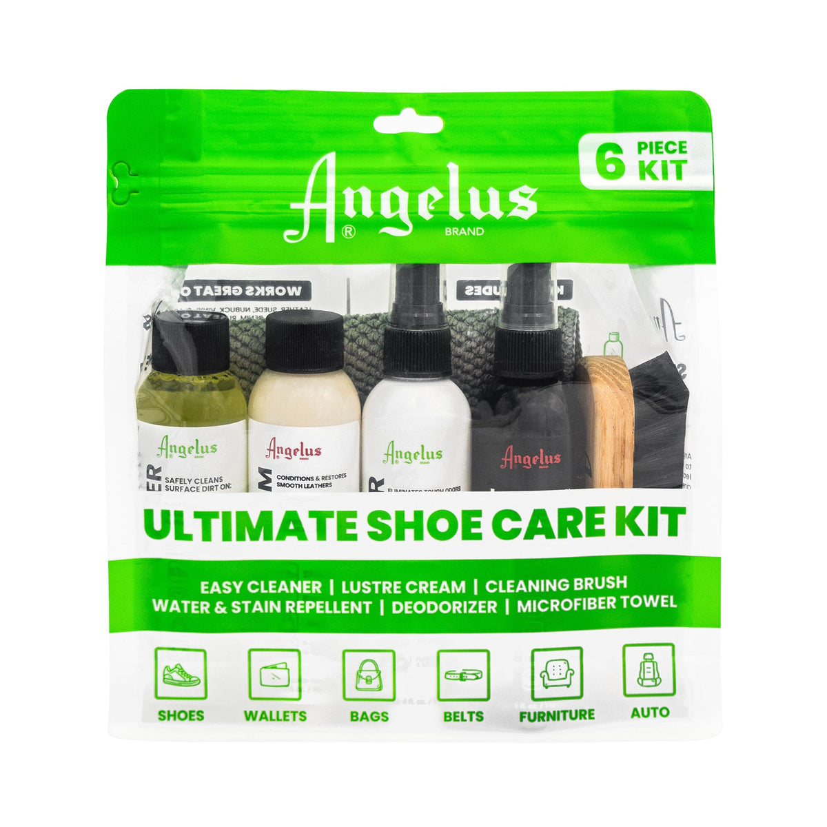 Kit de Cuidado y Limpieza para Calzado (Angelus Ultimate)