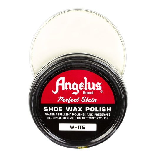 Cera para zapatos angelus white