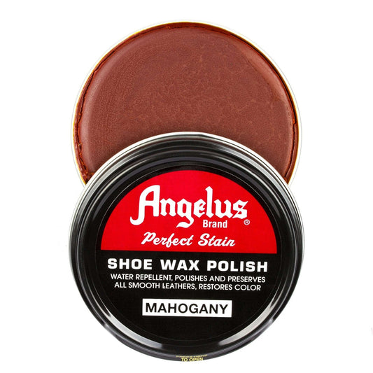 Cera para zapatos angelus mahogany