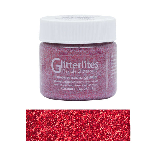 Pintura Angelus Glitterlite Ruby Red