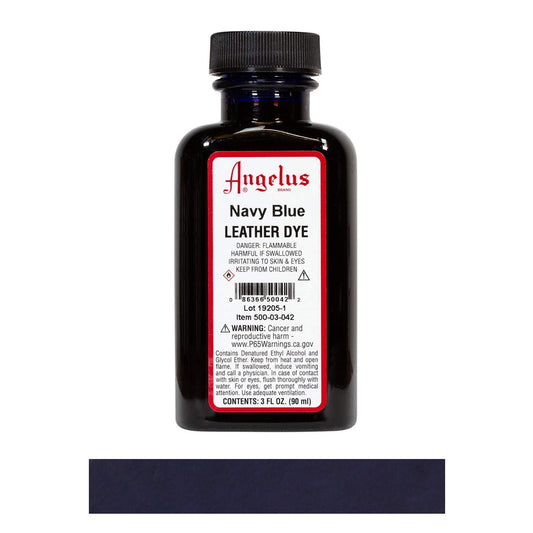 Tinte cuero Navy blue