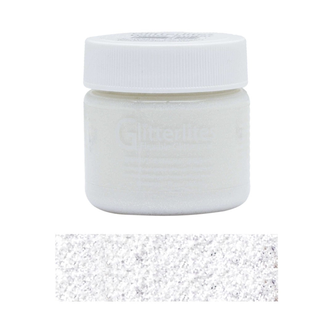 Pintura Angelus Glitterlite White sugar