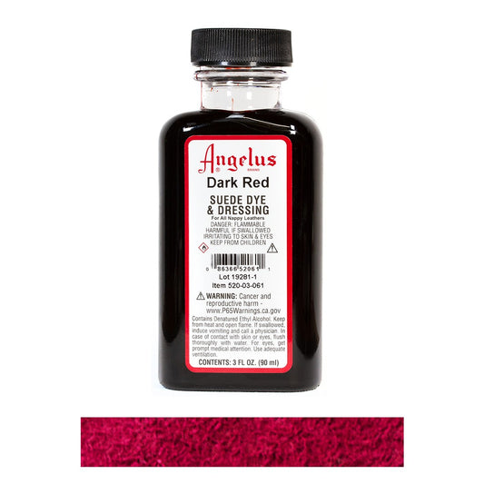 Tinte gamuza Dark red