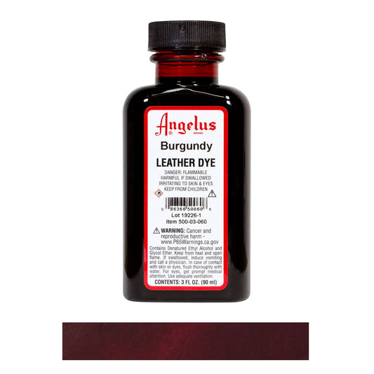 Tinte cuero Burgundy