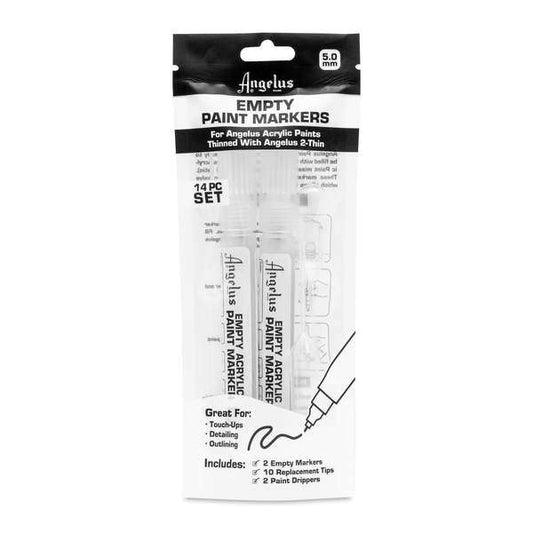 Dúo de marcadores rellenables 5 mm (14 pzas)