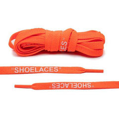 Agujetas shoelaces neon orange – off white
